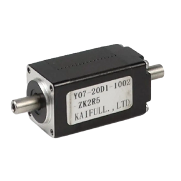 Y07-20D1-1002-ZK25 Stepper Motor – 1.8° Step Angle, 0.6A Current, 22mN.m Holding Torque, Lightweight with Braking Torque