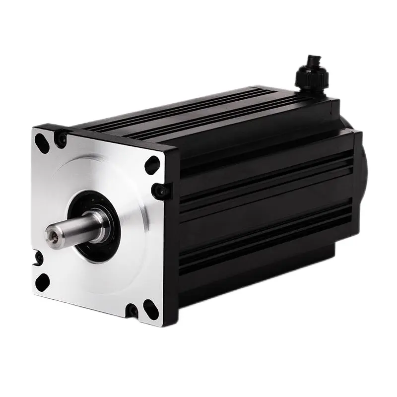 KST-130E4-0001 1.2° Three-Phase Stepper Motor with 50N·m Holding Torque, 6.8A Rated Current, 220V AC Drive Voltage