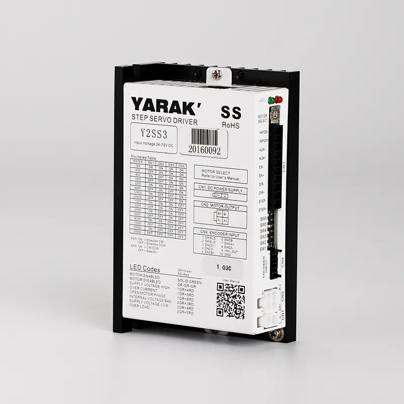 Y2SS3-CAN Stepper Motor Driver with CANopen Communication and Closed-Loop Control