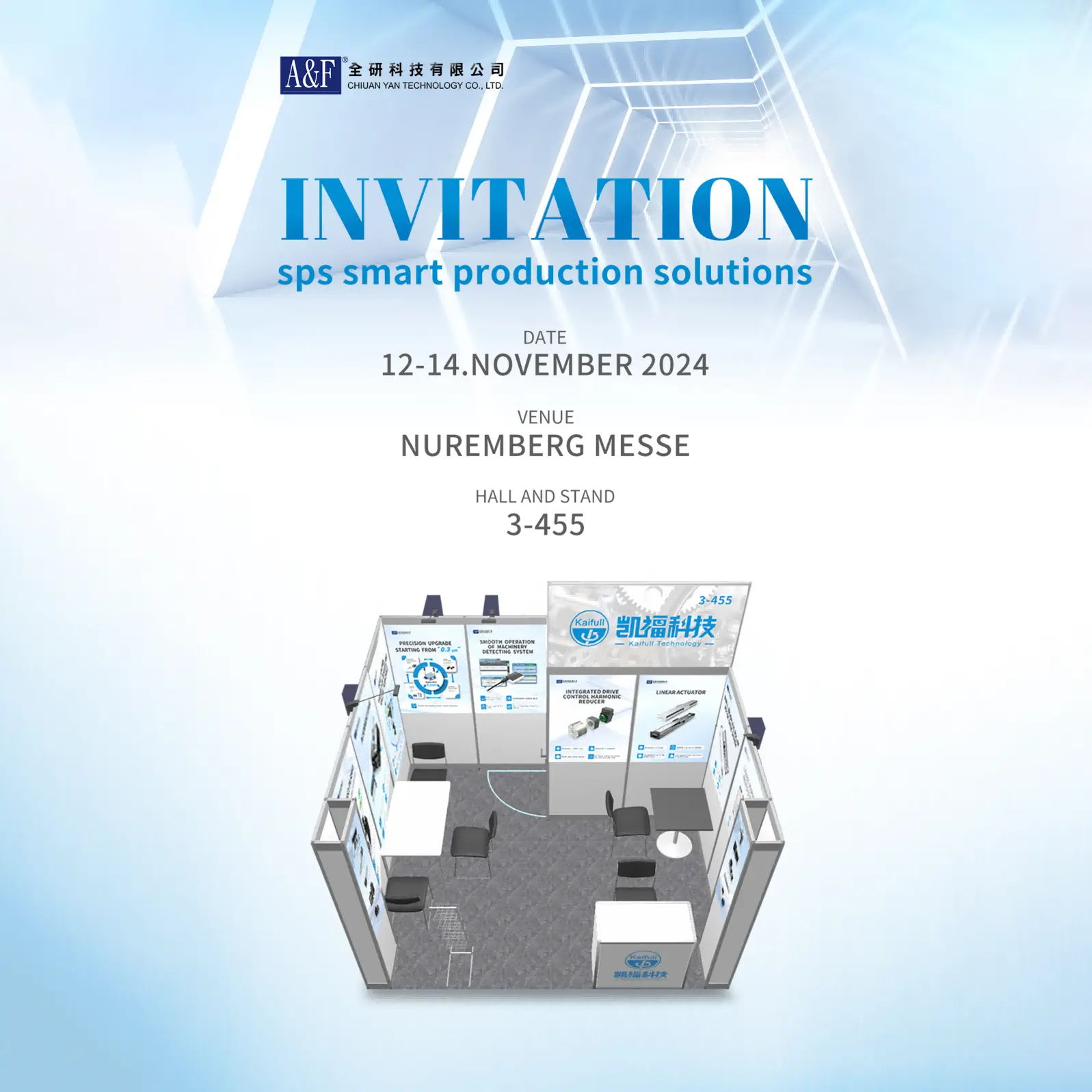 Kaifull to Exhibit at SPS Smart Production Solutions 2024