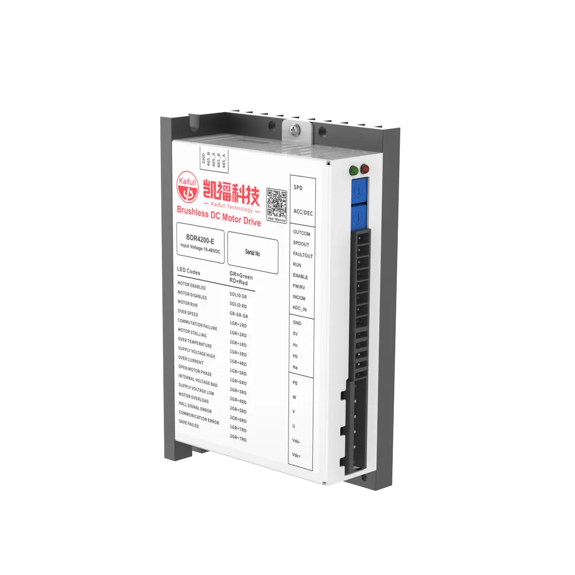 BDR4200R Brushless Motor Driver with Advanced Protection Features